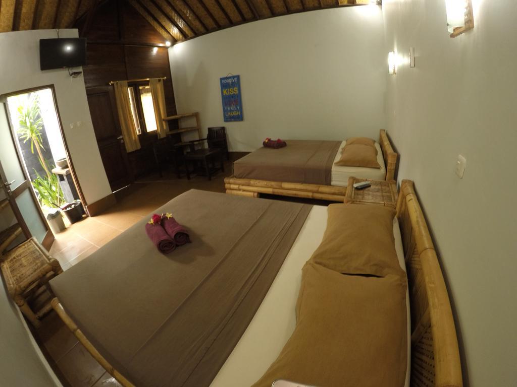 Alexyane Paradise Bungalow Gili Trawangan Exteriör bild