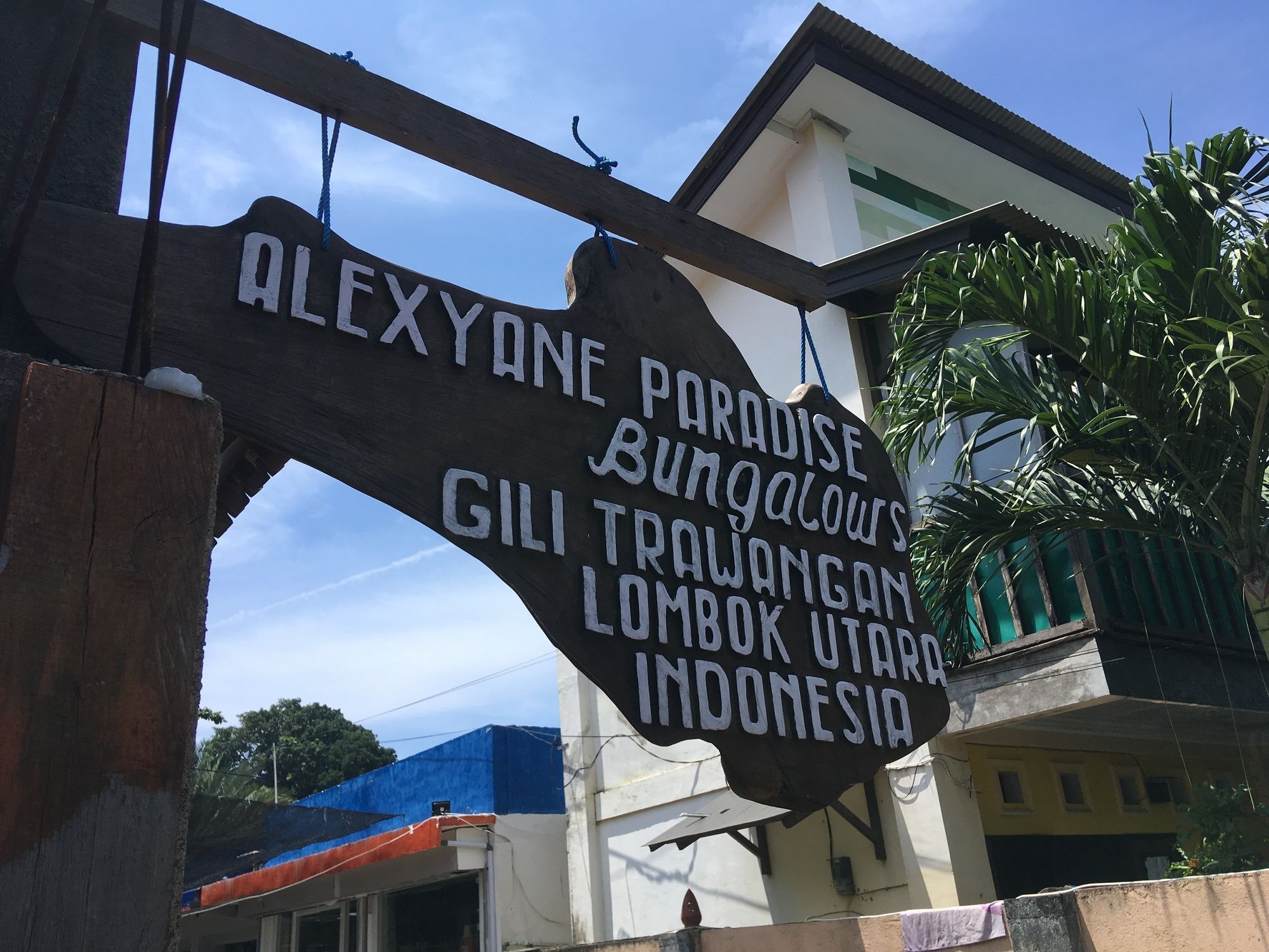 Alexyane Paradise Bungalow Gili Trawangan Exteriör bild